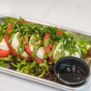 Tomatoes and Mozzarella Capri