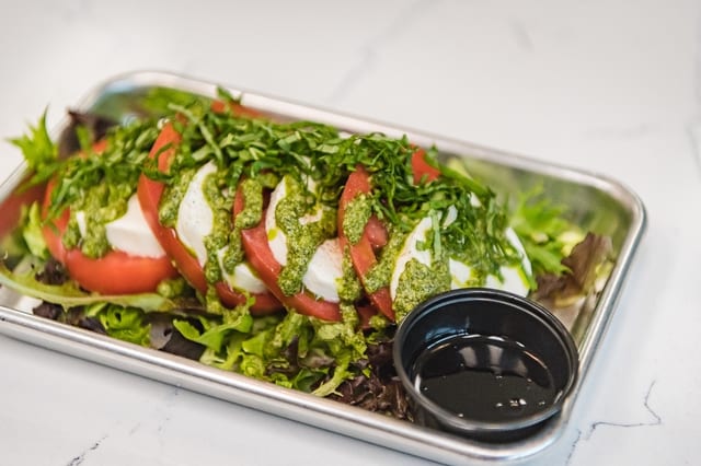 Tomatoes and Mozzarella Capri.