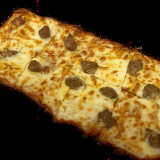 Sausage Egg and Cheese Flatbread