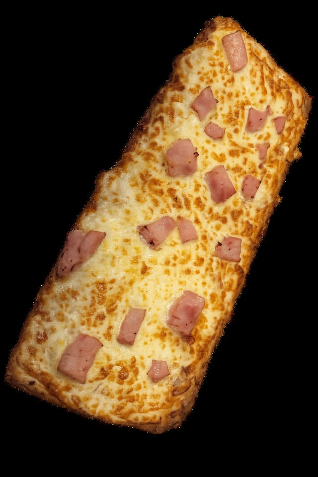 Ham Egg and Cheese Flatbread.