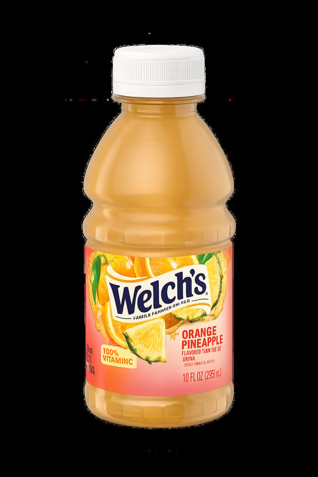 Welch’s Orange Pineapple Juice Drink.